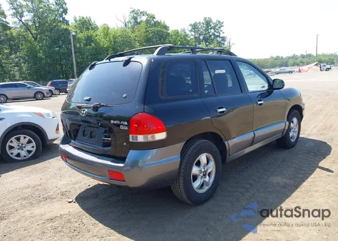 2005 Hyundai Santa Fe Gls/Lx из США, поврежденный, VIN KM8SC73E25U938352